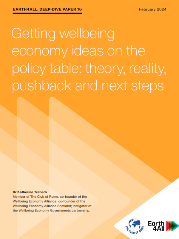 Cover of wellbeing economy deep dive
