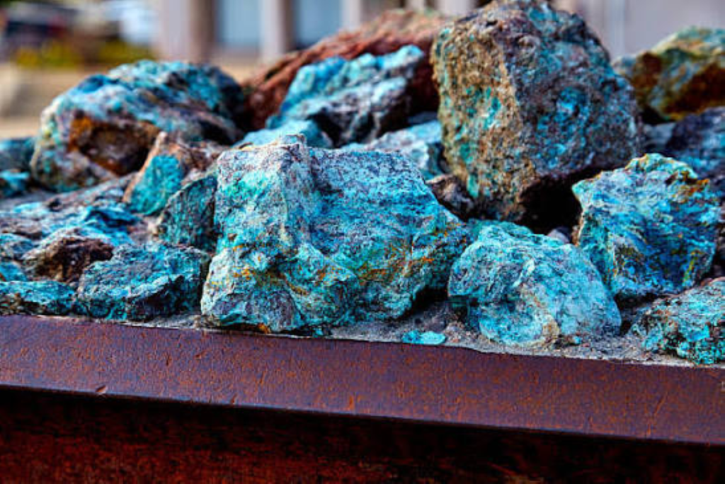 Picture of a cobalt mineral. Photo credit: wingedwolf on iStock